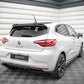 Maxton Design Renault Clio MK5 (2019-) Central Rear Splitter (vertical Bars)