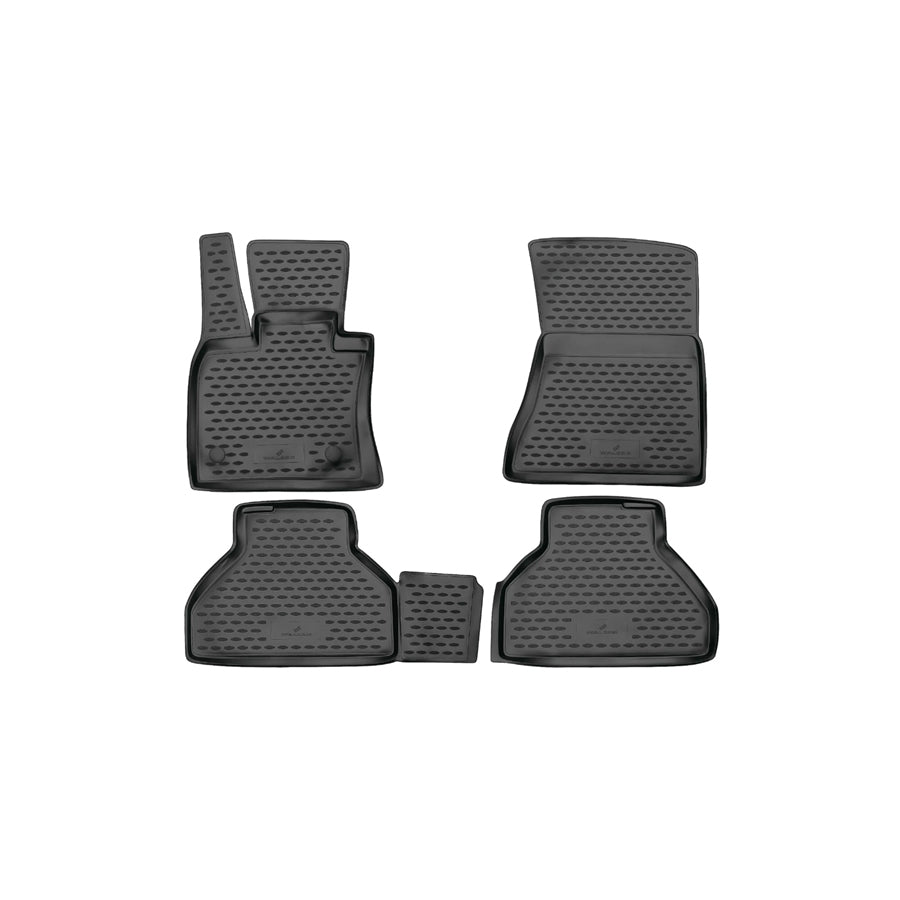 WALSER XTR 75017 Floor mat set Front and Rear