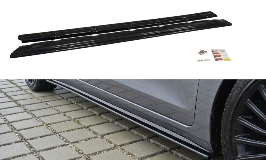 Maxton Design HY-I30-2-SD1T Side Skirts Diffusers Hyundai I30 MK2 | Duco Car Parts UK Car Parts
