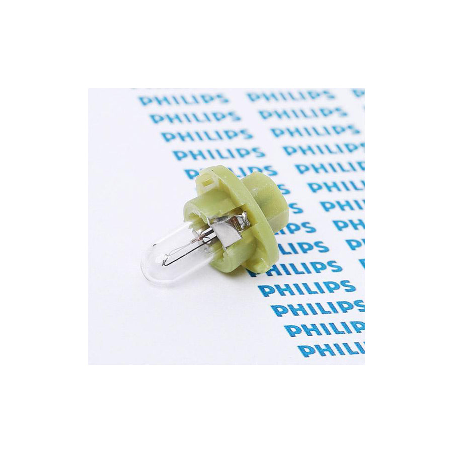 PHILIPS 12611CP Dashboard bulb 12V 1,3W, Plastic base lamp, B8,4d