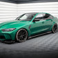 MAXTON DESIGN CF-BM-3-G80-M-SD1-245-P CARBON FIBER SIDE SKIRTS BMW M3 G80 | ML Performance