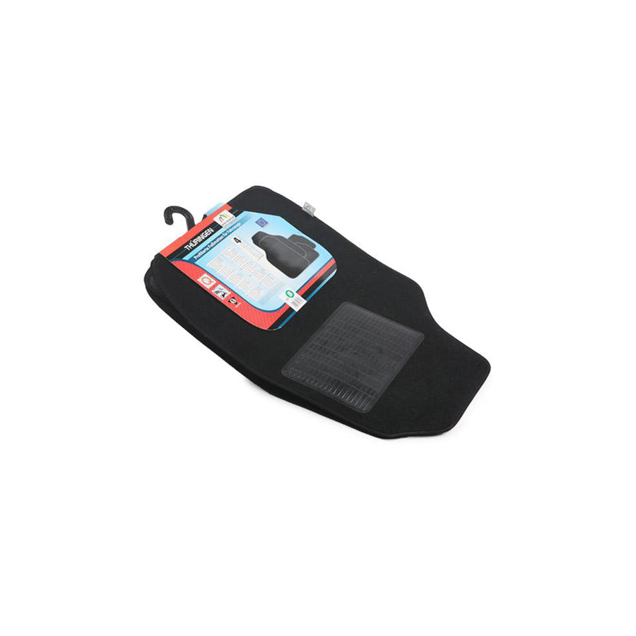 KEGEL Universal fit 5-8902-267-4010 Floor mat set Polyester, Front and Rear, Quantity: 4, Black