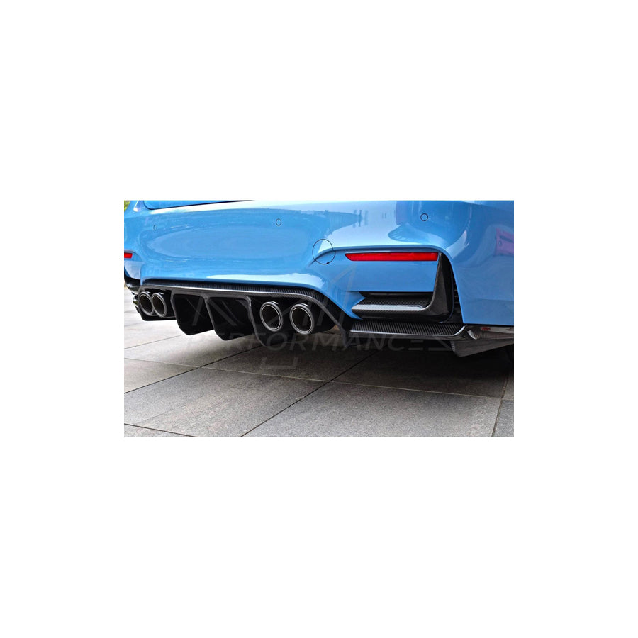 Vorsteiner BMW F80 F82 F83 VRS Pre-Preg Carbon Fibre Aero Rear Diffuser (M3 & M4)