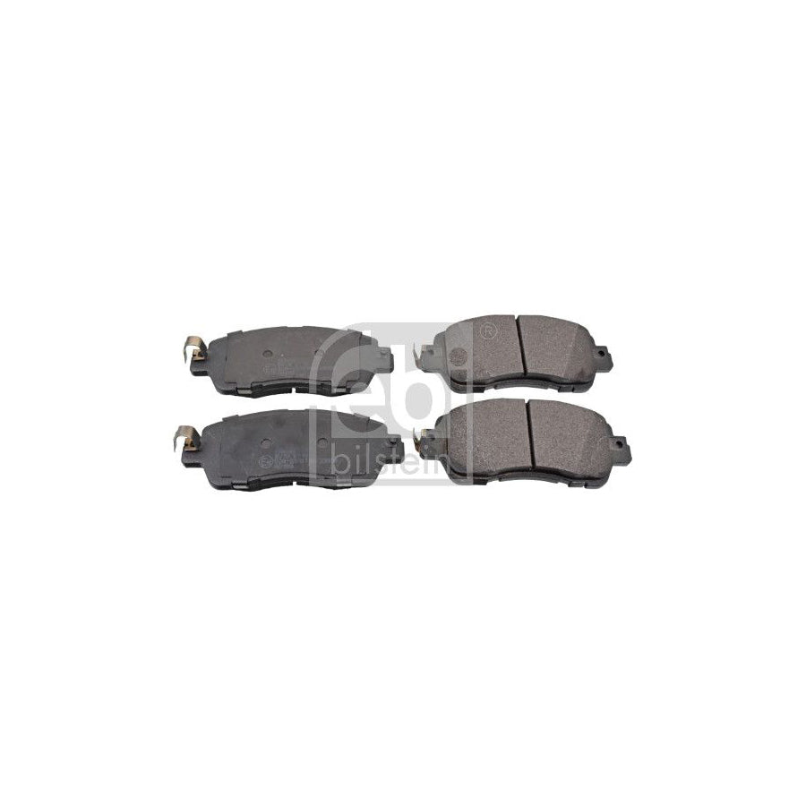 Febi Bilstein 170385 Brake Pad Set For Mazda 2 Front Axle With Acoustic Wear Warning