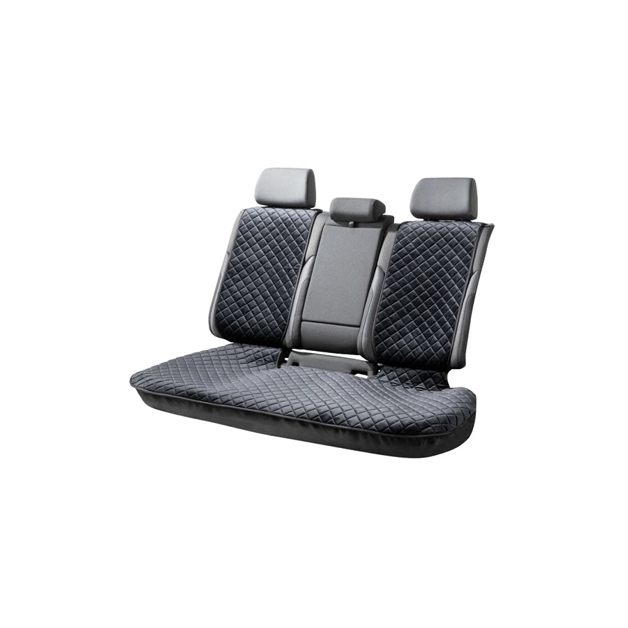 WALSER Comfortline Luxor 13969 Car seat cover Black, Rear
