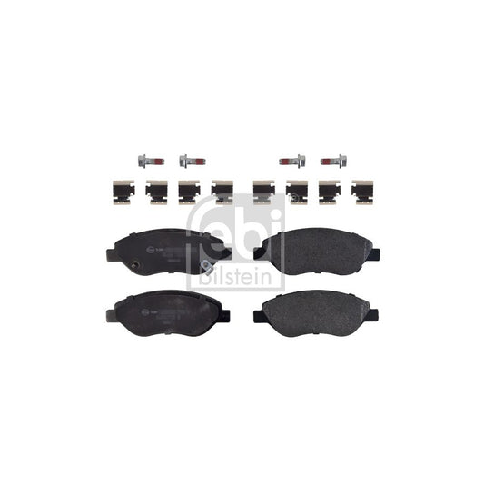 Febi Bilstein 173457 Brake Pad Set For Fiat Tipo Front Axle With Acoustic Wear Warning With Attachment Material