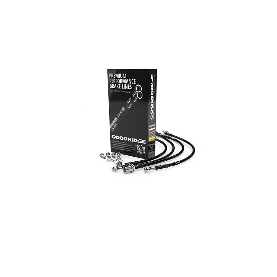 Goodridge BMW MINI F39 F40 F46 F54 F60 Brake Hose Kit (Inc. 118i, 220d, Clubman Cooper S & Countryman JCW)