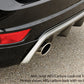 Rieger 00034168 Ford Focus 2 Rear Diffuser for Tailpipe Left & Right