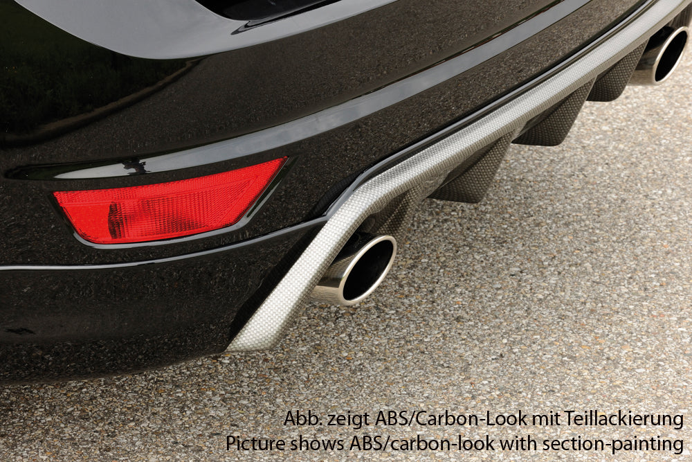 Rieger 00034168 Ford Focus 2 Rear Diffuser for Tailpipe Left & Right