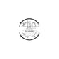 EBC 6467 Mitsubishi Minibus Rear Brake Shoes 1 | Duco Car Parts UK Car Parts