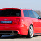 Rieger 00099025 Audi 8E B7 A4 Rear Diffuser for Twin Tailpipe Left & Right - Carbon-Look