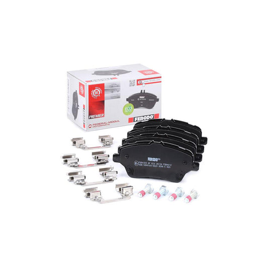 Ferodo Premier Eco Friction Fdb4612 Brake Pad Set Not Prepared For Wear Indicator With Accessories