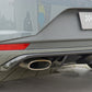 Rieger 00088119 SEAT 5F Leon Cupra Rear Diffuser for Original Tailpipe Left & RIght - Glossy Black