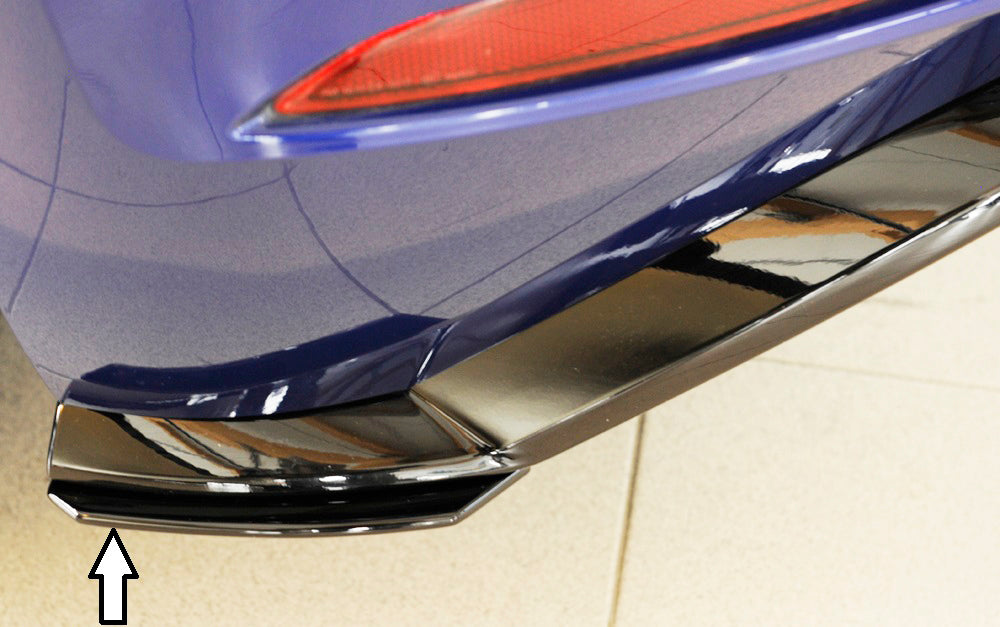 Rieger 00059586 VW Mk7 Mk7-Line Golf GTI Right Rear Side Splitter