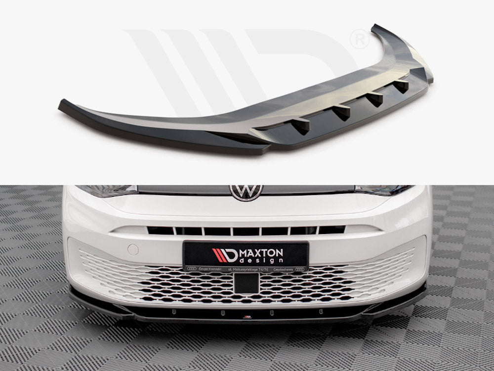 Maxton Design VW-CA-5-FD1T Front Splitter V.1 VW Caddy MK5 (2020-) | Duco Car Parts UK Car Parts