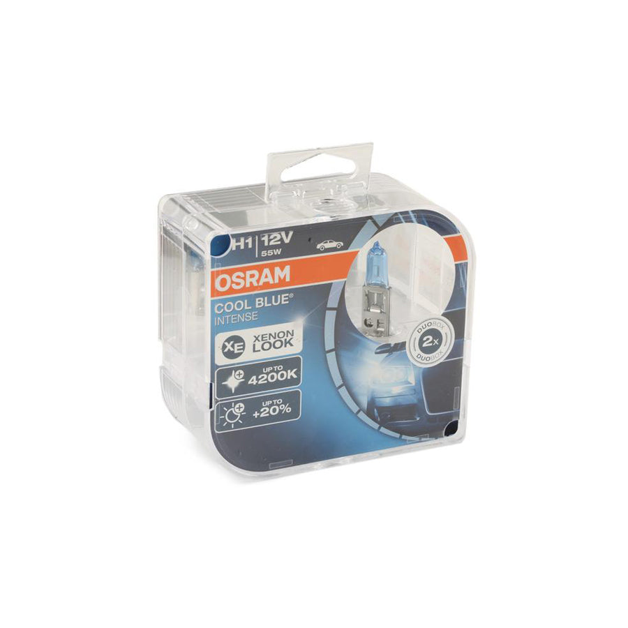 OSRAM COOL BLUE INTENSE 64150CBI-HCB Bulb, spotlight H1 12V 55W P14,5s 4200K Halogen