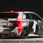 Rieger 00056787 Audi 8V A3 Rear Diffuser for Twin Tailpipe Left & Right -  Matte Black