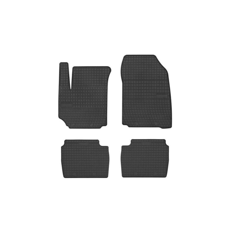 FROGUM Tailored 402072 Floor mat set for FIAT Croma II Estate (194) Elastomer, Front and Rear, Quantity: 4, Black, (LHD)