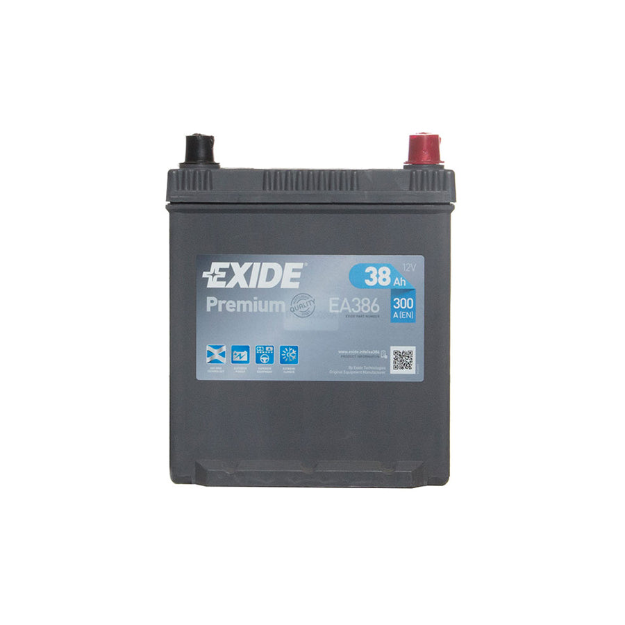 Exide Premium 054 Car Battery (38Ah) - 5 Year Guarantee