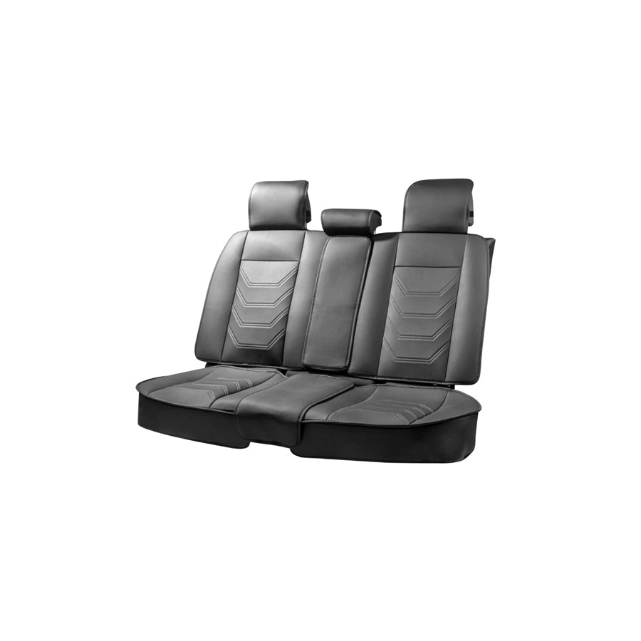 WALSER Kimi 13960 Car seat cover Black, PVC, Rear