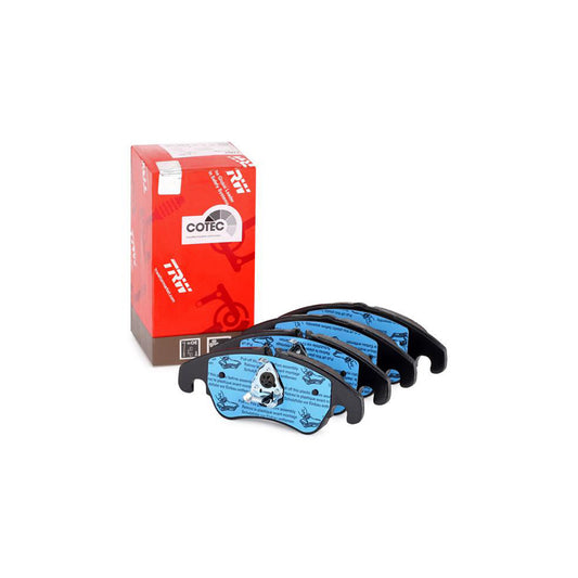 TRW Cotec Gdb1768 Brake Pad Set Incl Wear Warning Contact With Brake Caliper Screws With Accessories