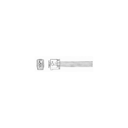 NTK Lambda Sensor / O2 Sensor (NGK 5747) - OZA659-EE45