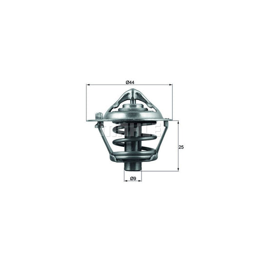 MAHLE ORIGINAL TX 113 82D Engine thermostat Opening Temperature: 82°C, with seal