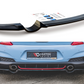 Maxton Design HY-I30-3-N-RD1T Central Rear Splitter Hyundai I30N MK3 Hatchback | Duco Car Parts UK Car Parts