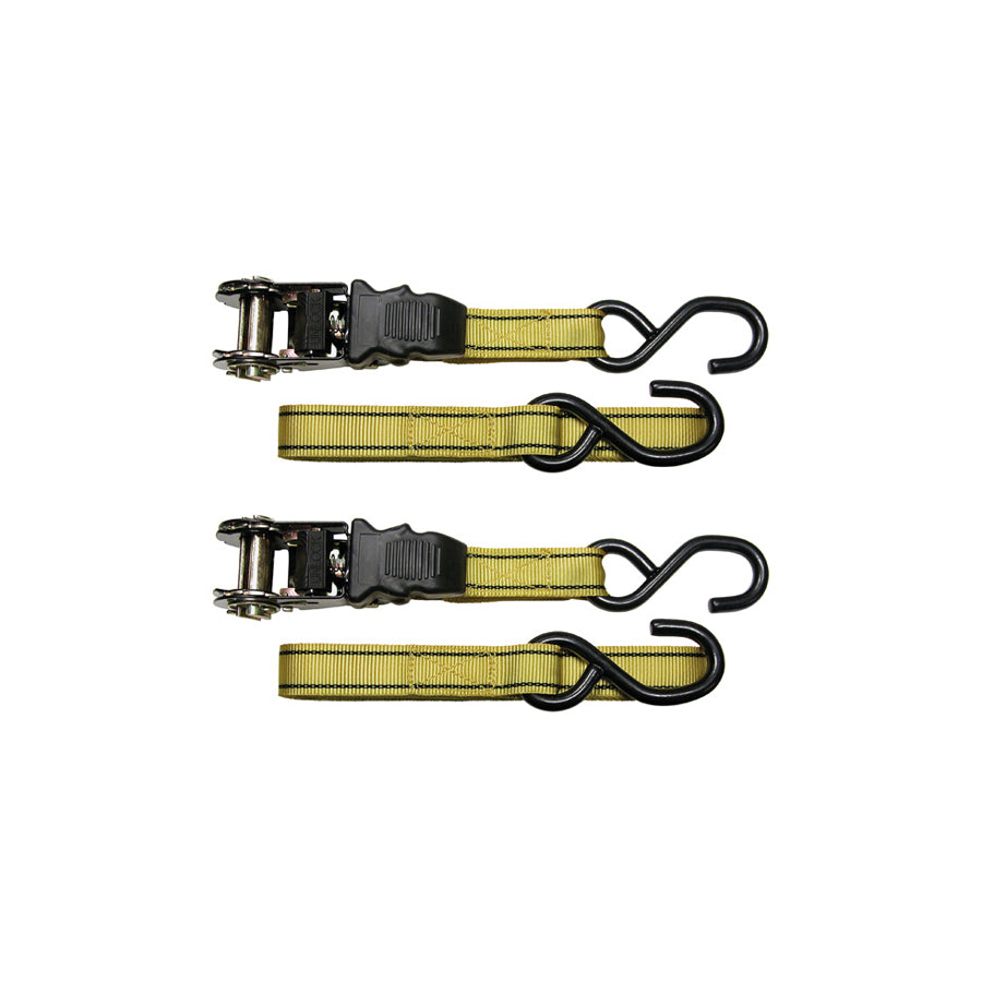 CARPOINT 0923255 Tie down straps Black, Yellow, 5 m, 25 mm, 200 kg