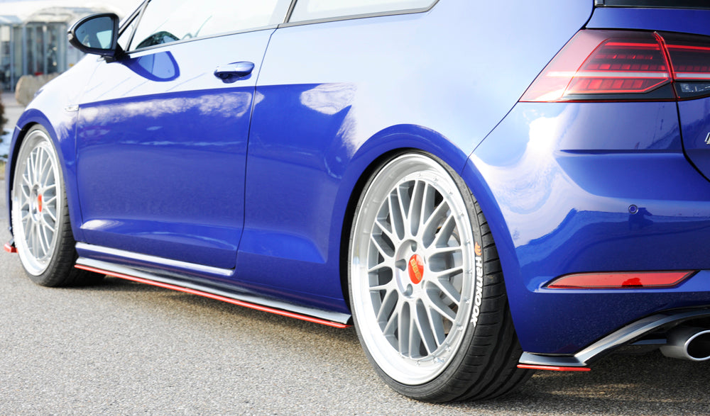 Rieger 00059586 VW Mk7 Mk7-Line Golf GTI Right Rear Side Splitter
