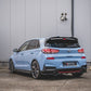 Maxton Design Hyundai I30N MK3 Hatchback Central Rear Splitter (with vertical bars)