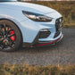 Maxton Design Hyundai I30N MK3 Hatchback / Fastback Front Splitter + Flaps V.6