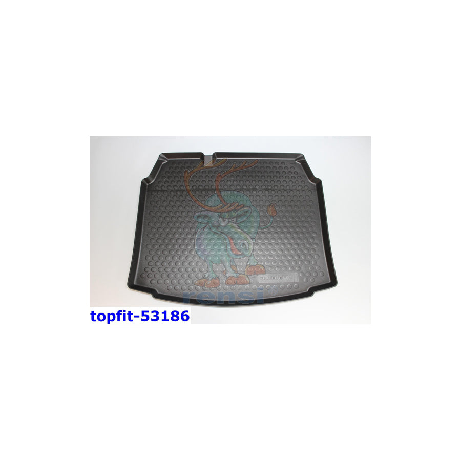 RENSI 53186 Car boot tray for AUDI A3 Sportback (8PA) Elastomer