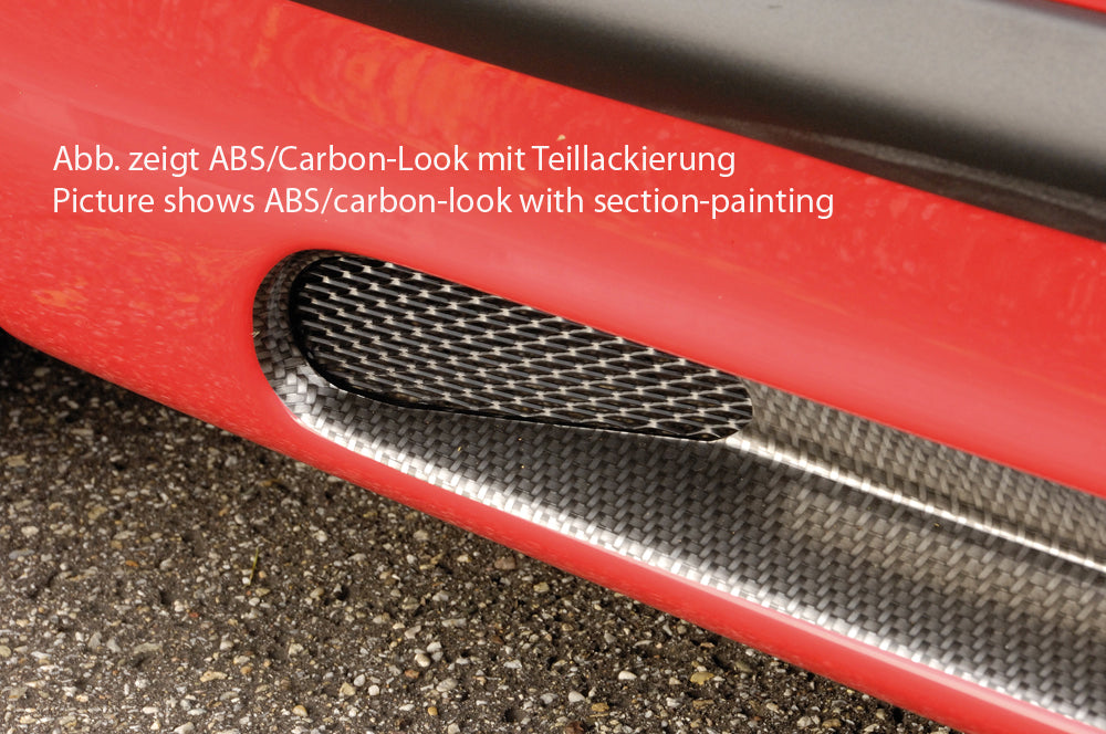 Rieger 00099709 VW Right Side Skirt (1J Bora & Mk4 Golf) - Carbon-Look