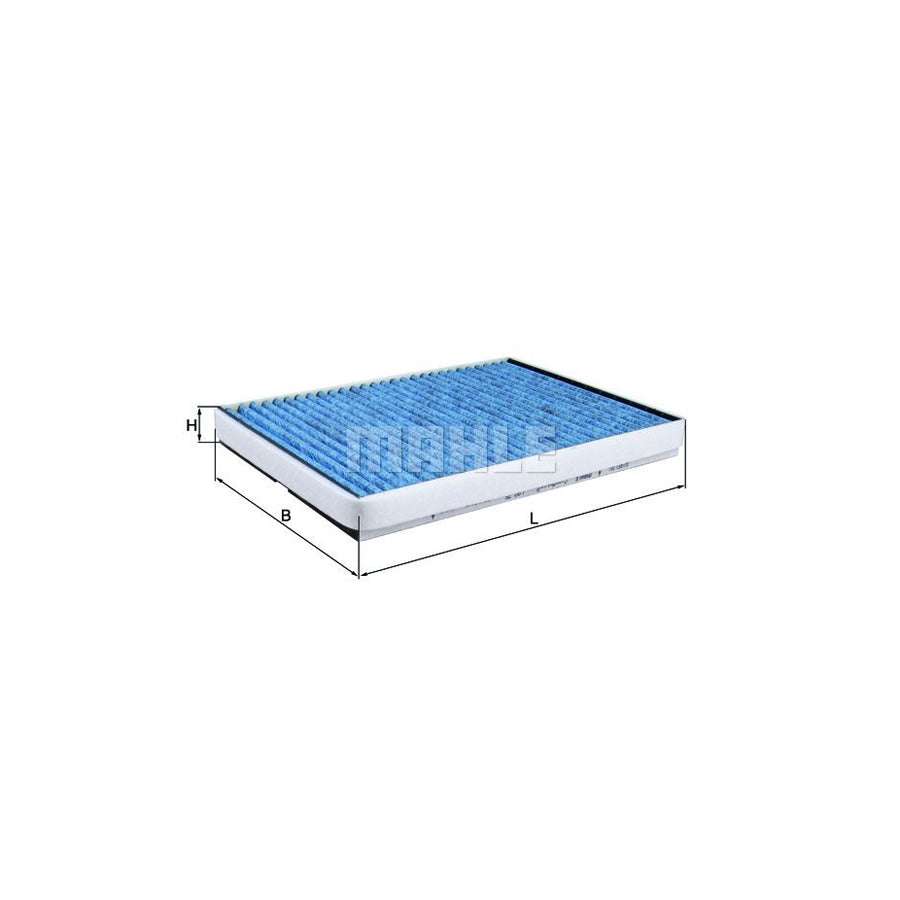 MAHLE ORIGINAL LAO 75 Pollen filter Activated Carbon Filter, with anti-allergic effect, with antibacterial action, CareMetix?