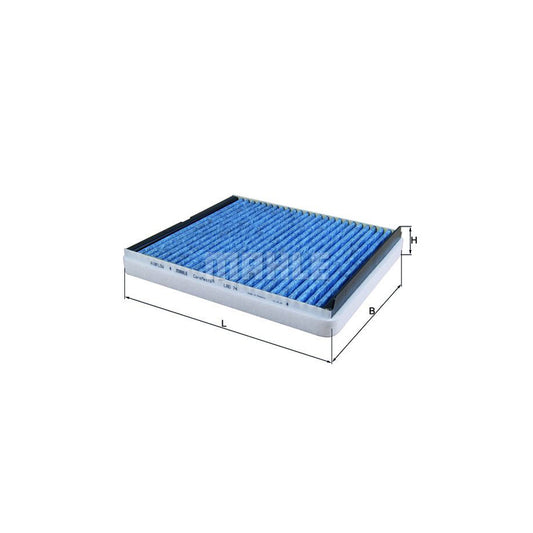 MAHLE ORIGINAL LAO 74 Pollen filter Activated Carbon Filter, with anti-allergic effect, with antibacterial action, CareMetix?