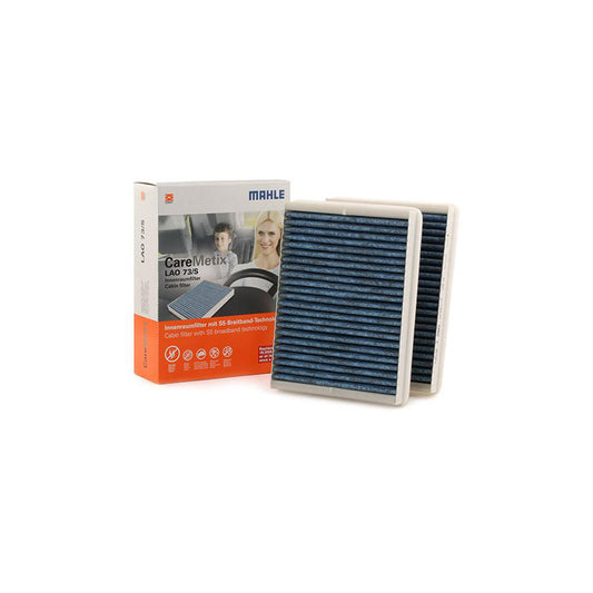 MAHLE ORIGINAL LAO 73/S Pollen filter Activated Carbon Filter, with anti-allergic effect, with antibacterial action, CareMetix?