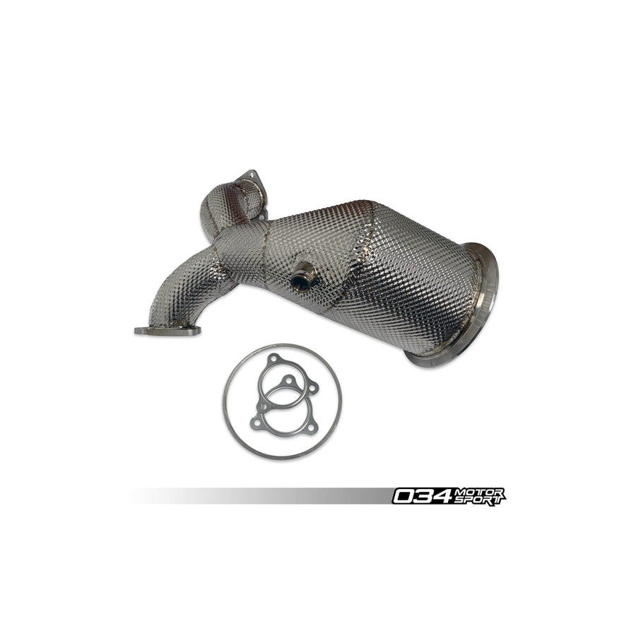 034Motorsport Audi Stainless Steel Racing Catalyst (B9 S4/S5)