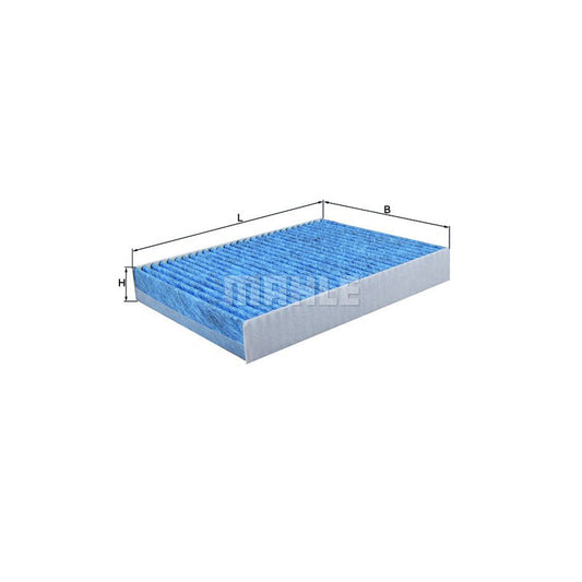 MAHLE ORIGINAL LAO 686 Pollen filter Activated Carbon Filter, with anti-allergic effect, with antibacterial action, CareMetix?