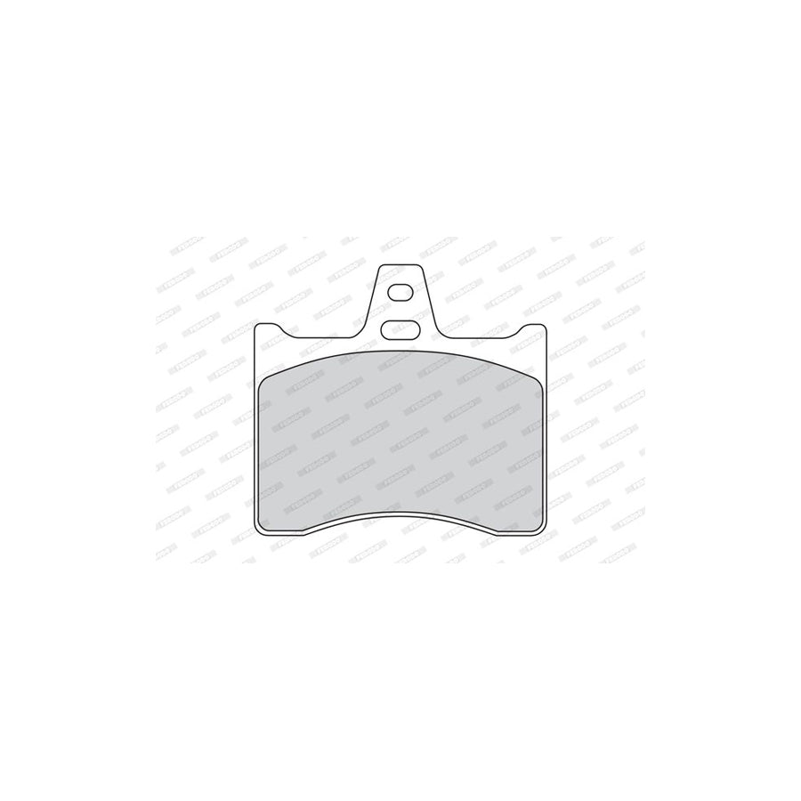 Ferodo Sl Fsl1728 Brake Pad Set Not Prepared For Wear Indicator With Piston Clip