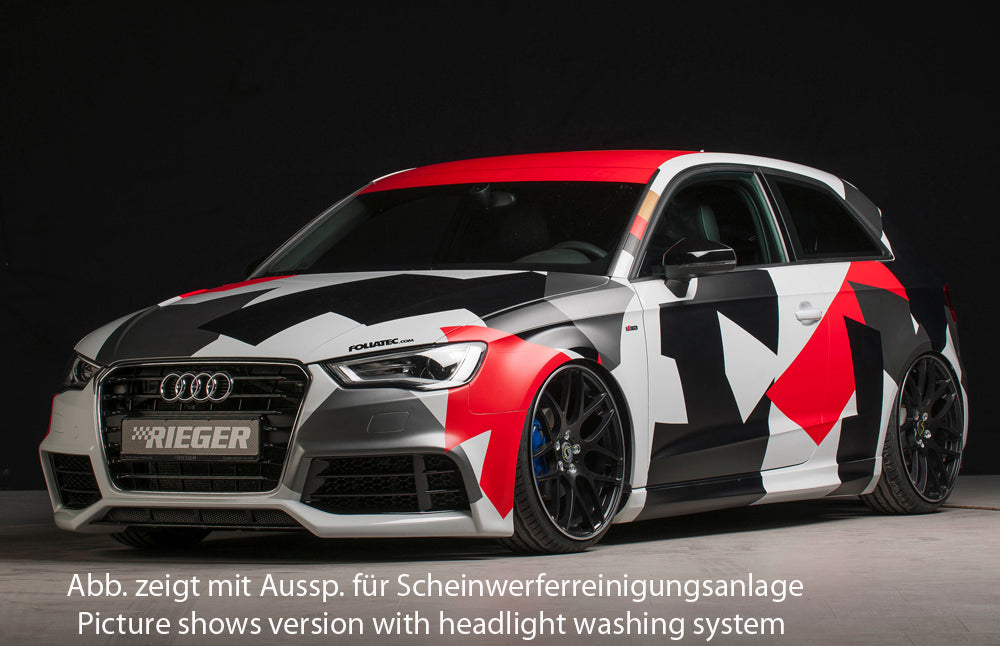 Rieger 00056792 Audi 8V Front Bumper (A3 & S3)