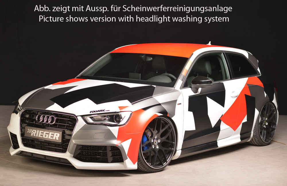 Rieger 00056792 Audi 8V Front Bumper (A3 & S3)