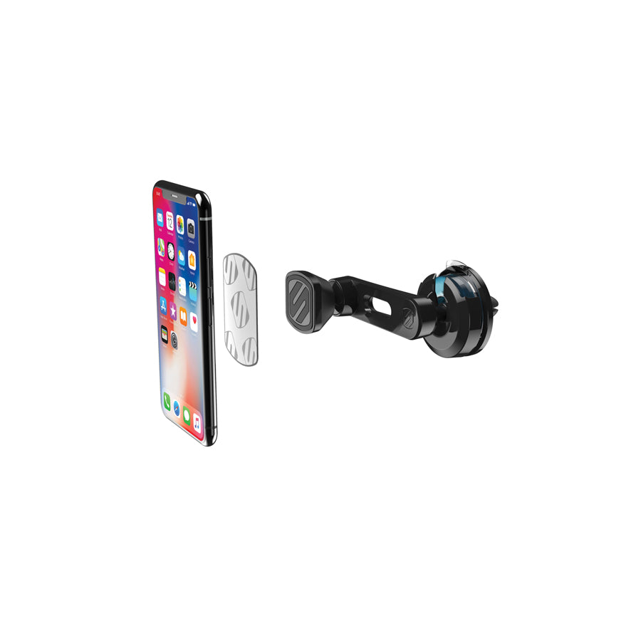 SCOSCHE MagicMount, Fresche Flow 8072 Car phone holder with ball joint, air vent, Magnetic, universal 360?