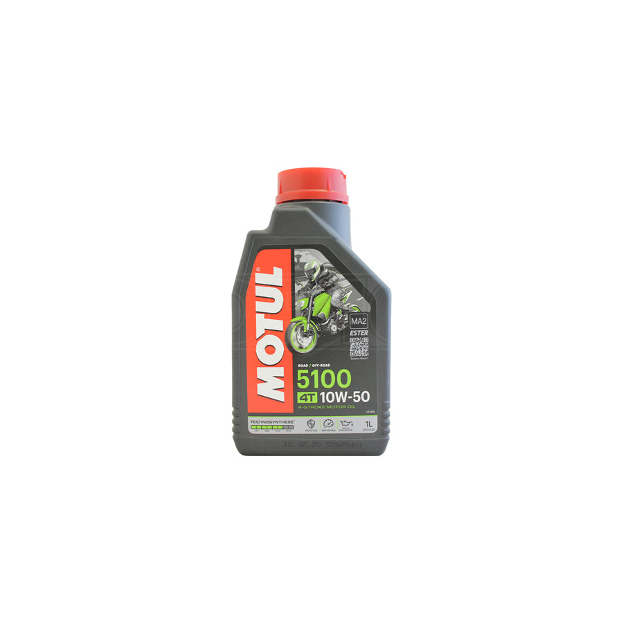 Motul 5100 4T 10w-50 Ester Synthetic Racing Motorcycle Engine Oil 1l