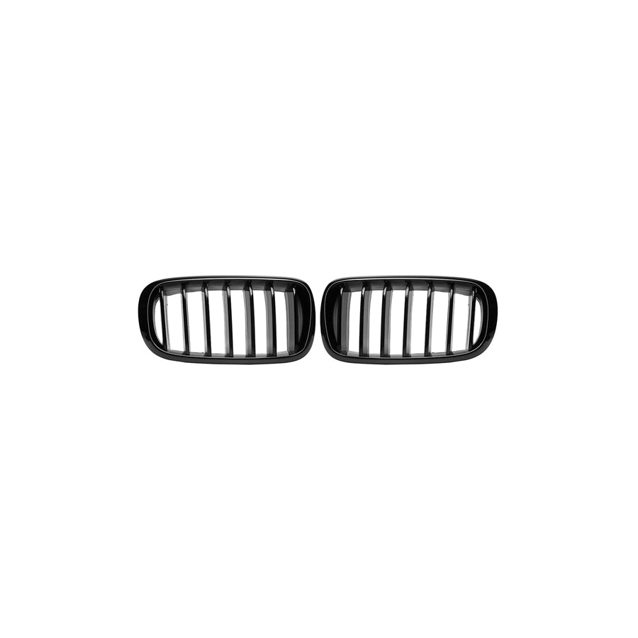 Genuine BMW F15 F16 M Performance High Gloss Black Kidney Grilles - Pair (Inc. X5 35i, X5 40dx, X6 50ix & X6 M50dx)