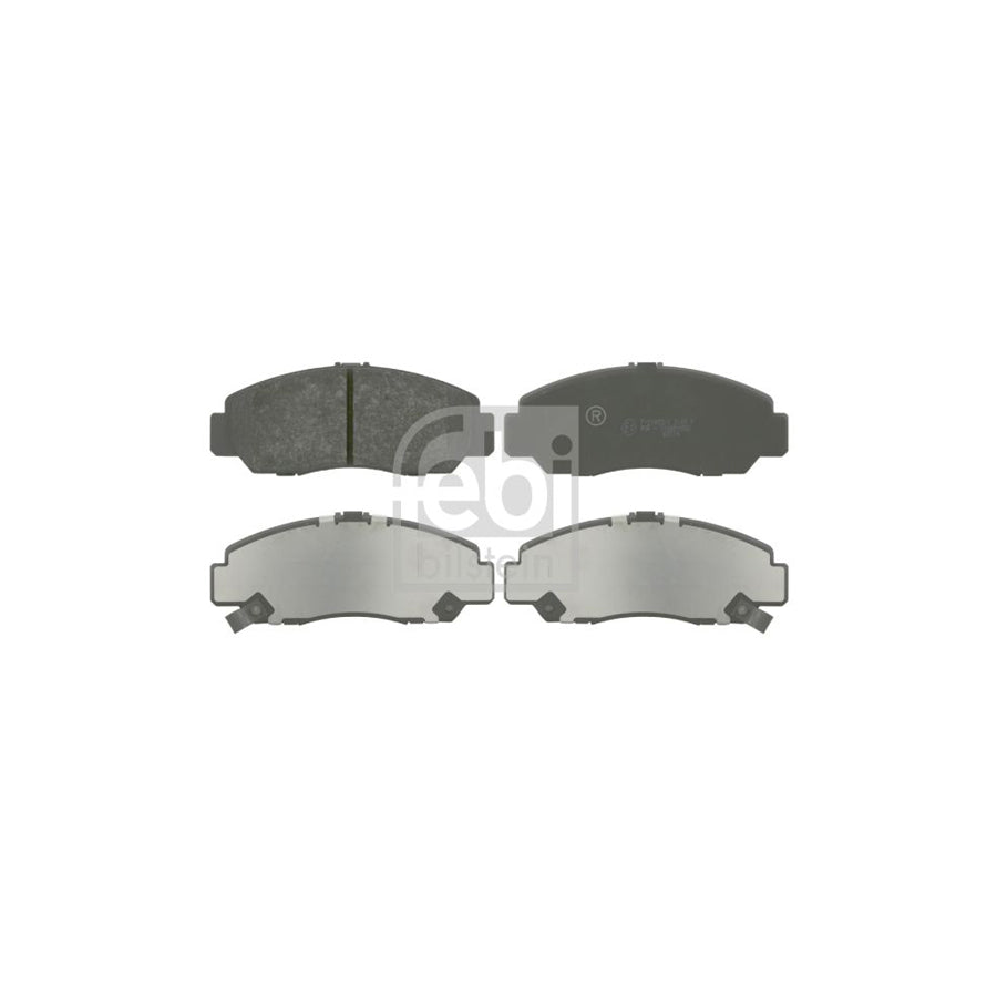 Febi Bilstein 16553 Brake Pad Set Front Axle With Acoustic Wear Warning