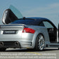 Rieger 00099037 Audi 8N TT Rear Diffuser - Carbon-Look