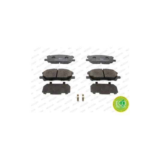 Ferodo Premier Eco Friction Fdb1715 Brake Pad Set With Acoustic Wear Warning Without Accessories
