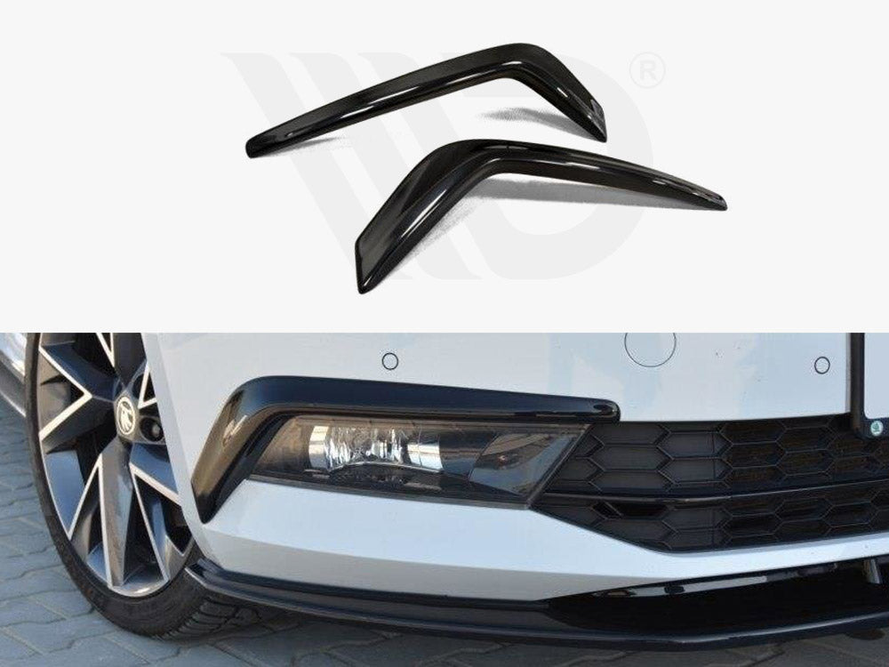 Maxton Design SK-SU-3-FV1T Frames for Lights Skoda Superb III Fits | Duco Car Parts UK Car Parts