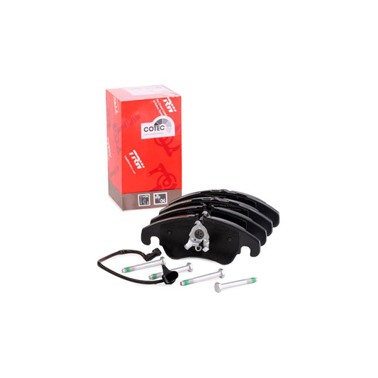 TRW Gdb1908 Brake Pad Set Cotec Incl Wear Warning Contact With Brake Caliper Screws With Accessories